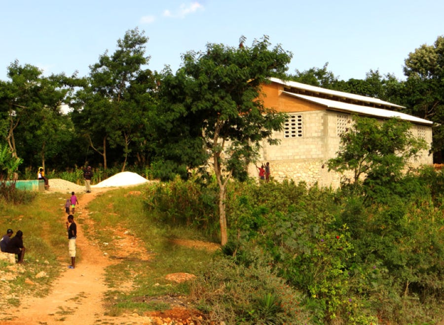 School view from road