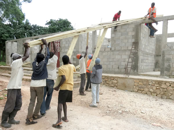 truss to roof